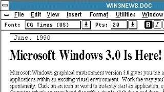 Microsoft Windows 3.0 ⭐ 1990 Preview Demo