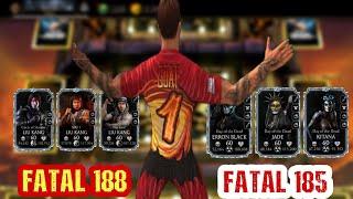 Action Movie Tower Fatal 185 and 188 with Gold team