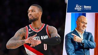 Rich Eisen Learns Live On-the Air about Damian Lillard’s Trade to the Bucks | The Rich Eisen Show