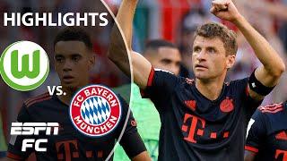 Bayern eases past Wolfsburg for 2nd win of the season | Bundesliga Highlights | ESPN FC