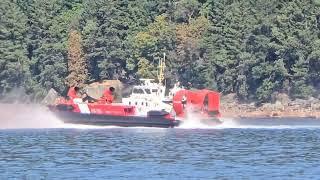 Canadian Coast Guard hovercraft