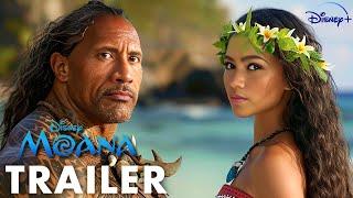 MOANA Live Action (2024) First Trailer | Zendaya, Dwayne Johnson | Disney+