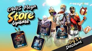 Ob45 New Store Update In Free Fire| New Event Free Fire Bangladesh Server| Free Fire New Event
