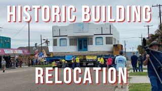 Moving Historic Buildings - The Kline Cafe Relocation in Rockport, TX