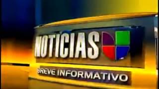 KVYE-TV/DT Noticias Univision 7 Breve Informativo Package 2006