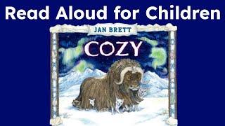 Cozy by Jan Brett / Storytime with The Tiger Twins / Read aloud for Kids / bedtime story for kids