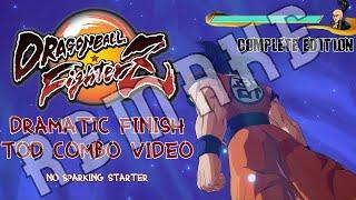 DBFZ - A Dramatic Finish TOD Combo Video (COMPLETE EDITION)