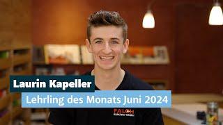 Lehrling des Monats Juni 2024