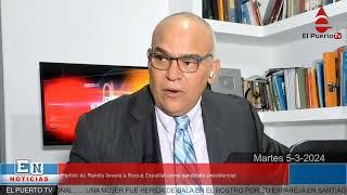 EN VIVO. Partido de Ramfis presentará a Roque Espaillat como candidato presidencial. En Noticias