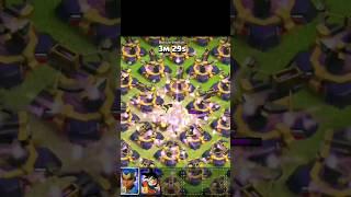 99 X Bow vs All heroes of clash of clans #coc #shorts #trending #gaming #shortsvideo