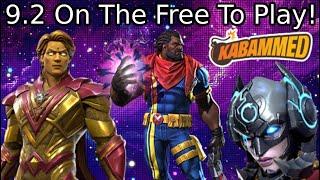 9.2 On The Free To Play!  Marvel Contest Of Champions