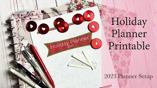 2023 Planner Setup - Holiday Planner Printable with Free Download