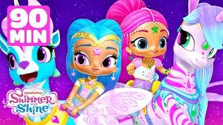 Shimmer & Shine Use Magic to Capture a Shining Star!  | 90 Minutes | Shimmer and Shine