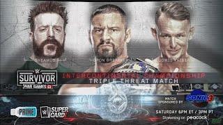 WWE 2K24 | Sheamus Vs. Ludwig Kaiser Vs. Bron Breakker for the IC Title.