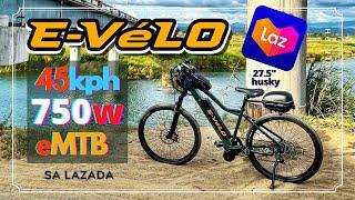 🟢 D’ BEST Electric MTB | E-VeLO HUSKY with 750W Mid-motor | 100 KM Range