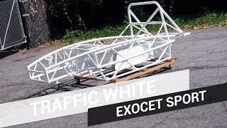 Traffic White Exocet Sport Powder Coating RAL-9016