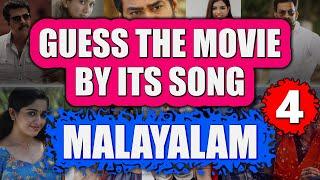 Guess The Malayalam Movie With Its Song - Part 4 | Mollywood Movie Challenge