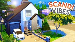 Simple Scandinavian Home // Sims 4 Speed Build