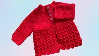 Kumno ban crochet ne thain sweater khyllung,Crochet the cutest baby sweater part 1 #crochet