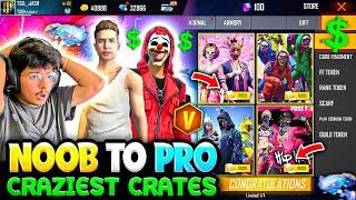 Free Fire *NOOB* Poor Adam To *PRO* Rich Chrono In 20,000 Diamonds -Garena Free Fire