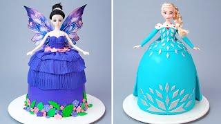 AMAZING Princess Cake Compilation  Fancy Pull Me Up Cake Decorating Recipe | Tsunami Cake