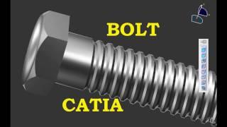 Catia V5 | Tutorial for Beginners | Hex Bolt Design | Technical MMS