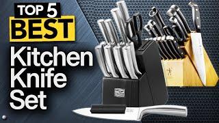  TOP 5 Best Kitchen Knife Block Set  : Today’s Top Picks