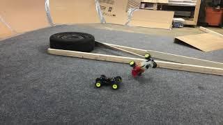 Losi mini t 2.0 vs 1.0 side by side and indoor driving