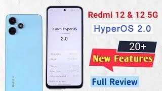 Redmi 12 5G HyperOS 2.0 Update & Android 14 New Features | Redmi HyperOS 2.0