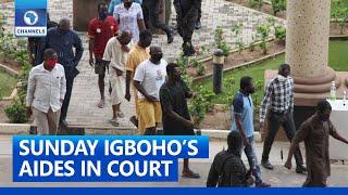 DSS Finally Produces Sunday Igboho’s Aides In Court