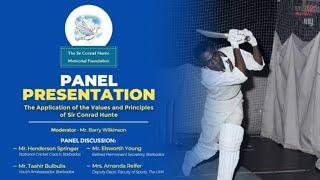 Panel Discussion - Conrad Hunte Memorial Foundation || UWI TV Global Streamed Event