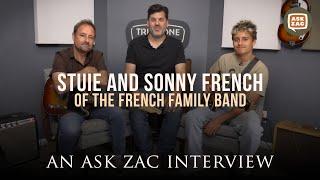 Stuie & Sonny French of The French Family Band - Ask Zac 212