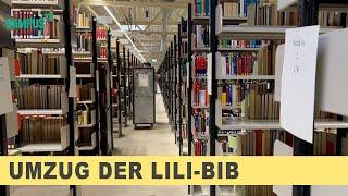 Umzug der LiLi-Bib in das neue Interimsgebäude | Campus TV Uni Bielefeld
