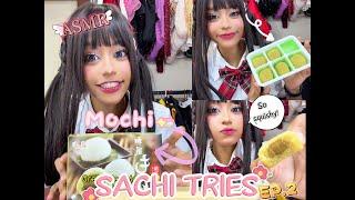 ASMRTrying Mochi for the first time!!!Sachi Tries- Episode 2