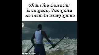 When the character is so good, You gotta be them in every game #gta #gtasanandreas #cj #memes