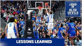 What We Learned About Duke Basketball From Kansas Loss | Duke Blue Devils Podcast