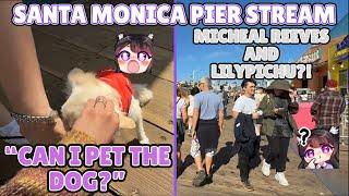 LadyDima's Santa Monica Pier IRL Stream Highlights