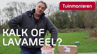 Kalk of lavameel, wat, wanneer en waarom? | Bodemleven | Tuinmanieren