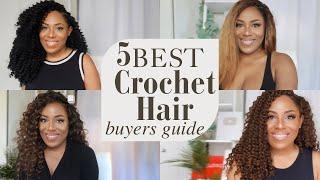 TOP 5 BEST HAIR FOR CROCHET BRAIDS [2024 BUYER'S GUIDE]| LIA LAVON