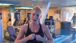 Fitness Facility on board Disney Cruise Line's ship the WONDER