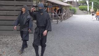 4K・ 【4K】Videowalk in Edo Wonderland. Samurais and Ninjas.