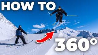 How To Do Your First 360 on Skis | Freestyle Ski Tutorial