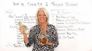 How to Create a Project Budget - Project Management Training