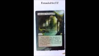 MTG ExtendedArt/Altered Cards Verdant Catacombs by FZ