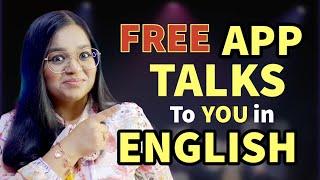 FREE App That Talks To You In English | Free English Speaking Partner