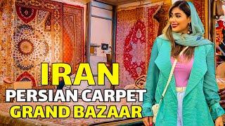 【4K】IRAN - Persian Carpet Grand Bazaar Tehran 2022 | Persian Rugs Iran Vlog