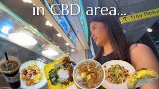 What I Spend in a week working in CBD area in SINGAPORE! *affordable corporate worker in SG* 陪我去上班