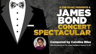 Warren Ringham of 'James Bond Concert Spectacular' speaking to Andy Snowden on 105 CalonFM