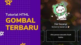 Tutorial Script HTML Bucin Replit | Gombal Buat Pacar