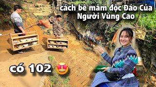 Cách Bê Mâm Độc Đáo Có 102 Ở Vùng Cao | Song Nhi TV